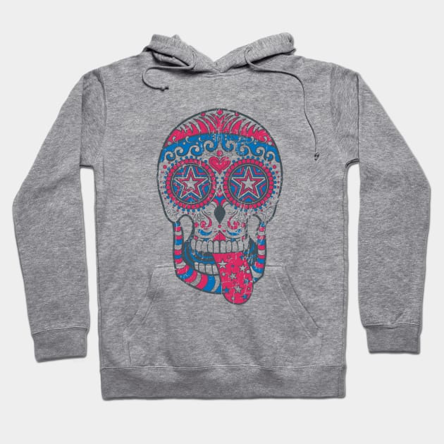 MEXICAN SKULL - DAY OF THE DEAD Hoodie by CliffordHayes